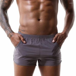 Sous-vêtements sexy de sous-vêtements pour jeunes Boxers Boîtres courts de poche décontractée Lingerie Jeunesse Fashion Gays Gays Tangas Hombre