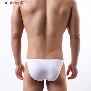 Onderbroek heren sexy ondergoed front convex heren briefs comfortabele ademende onderbroek man hete heupen op transparante slips ht027-1 w0412