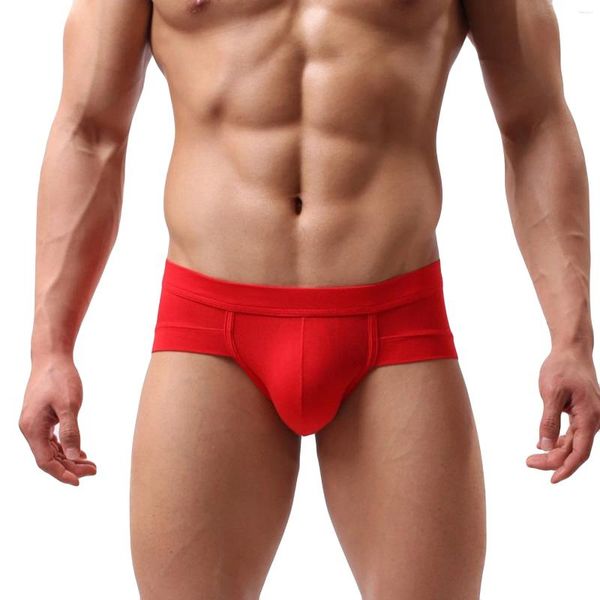 Sous-pantalons pour hommes, taille haute, taille haute, Double passage, short de boxe en coton, sac de fitness doux, sous-vêtements enveloppés, Boxer et 2023