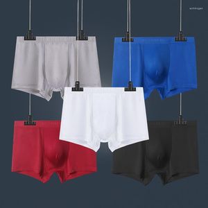 Onderbroeken Herenondergoed Boxers Ijszijde Naadloos Eendelig Ademend Persoonlijkheid Grote maten Jeugdtrend Boxershorts Hoofd