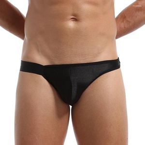 Sous-vêtements Sous-vêtements pour hommes Jockstrap Sexy Hommes Slips pour hommes Nylon Bikini Respirant Bulge Poche