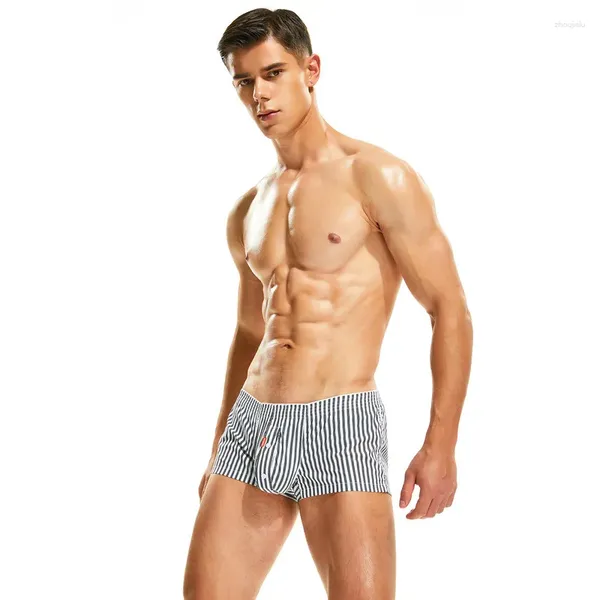 Sous-pants pour hommes tissés à la mode tissée pantalon ARO pour jeune garçon bas Sexy Boxer Shorts à fond Youth Bottom