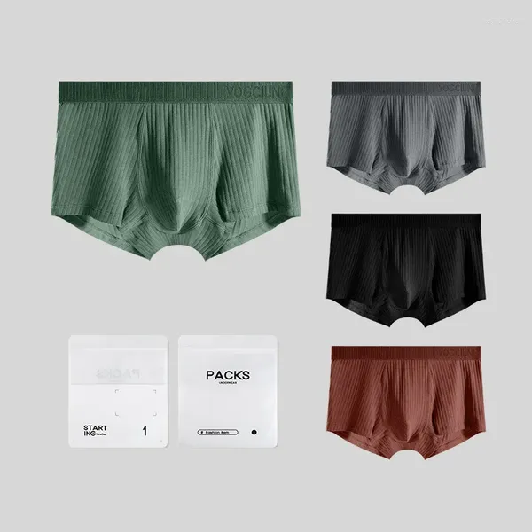 Cuecas masculinas juventude mid-rise briefs puro algodão grafeno antibacteriano insides tamanho grande respirável listrado gaveta boxers