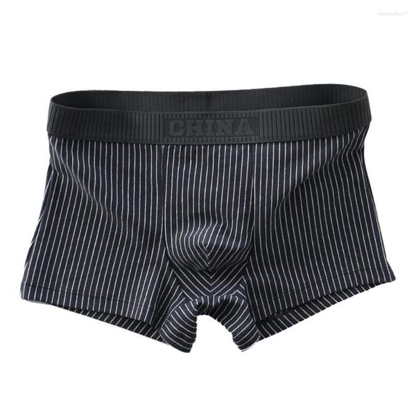 Sous-vêtements pour hommes, sous-vêtements sexy avec poche bombée, boxers doux, slips U convexes, petites culottes taille basse fraîches