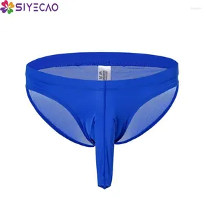 Onderbroek mannen sexy ondergoed briefs Laagbouw olifant neus zakje slipjes stretch ademende jockstrap homme cueca