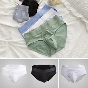 Onderbroek Mannen Sexy Ondergoed Slips Met U Bolle Zakje Zwembroek Ademend Katoen Man Boxer Homme Laagbouw Slipje