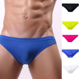 Men de sous-vêtements Men Sexy sous-vêtements shorts solides Solide Coton Soft Brief