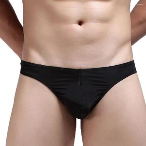 Onderbroek Mannen Sexy Ondergoed U-Convexe Dunne Ijs Draad Lage Taille G-string Spandex Thong Man Slipje Tanga de Hombre