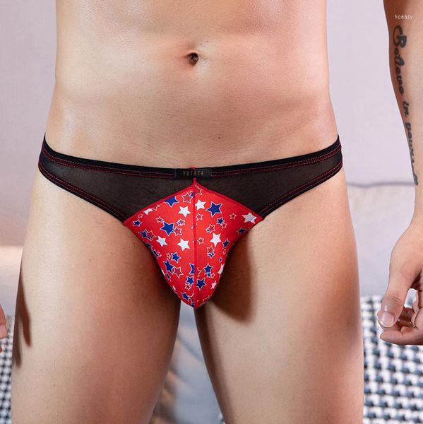 Calzoncillos con estampado de estrellas para hombre