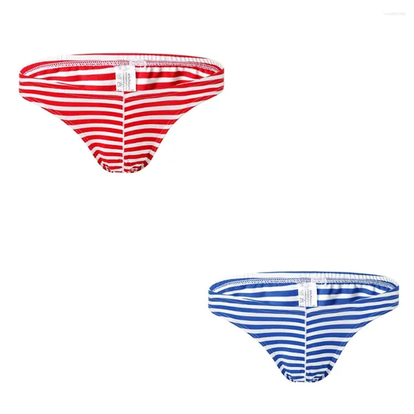 Sous-vêtements hommes culottes triangulaires taille basse slips Bikini renflement maillots de bain articles pour sous-vêtements 2024