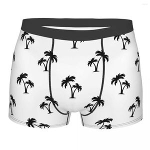 Onderbroeken Heren Tropische Palmbomen Ondergoed Sexy Boxershorts Shorts Slipje Homme Ademend Plus Size