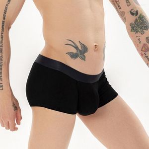 Calzoncillos para hombre U Convex Close Fit Inside Wearing Super Stretch Ribbed Underwear Bragas para dormir