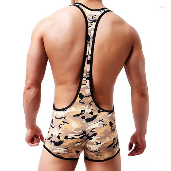 Men de sous-pants Men inondit sous-estime la lutte de bodyse de célèbre corset des sous-vêtements de médance de bodybuild