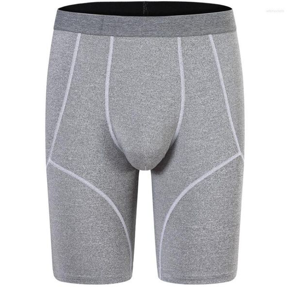 Caleçons Hommes Sous-Vêtements Boxers Shorts Hombre Confortable Taille Haute Culotte Homme U Poche Convexe Longue Jambe Cueca Calzoncillo M-XXL