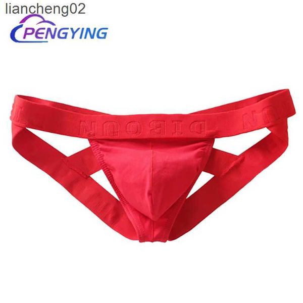 Caleçons Hommes Sous-vêtements slips Été Coton U string convexe Sexy hommes slips slips cueca masculina Culottes masculines calcinha gay pour garçons W0412