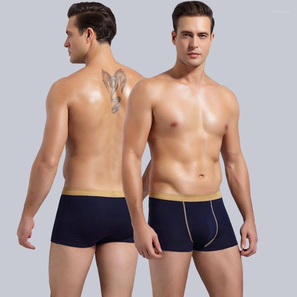 Men de sous-vêtements Men sous-vêtements Coton Boxer Sexy Sexicless Young Young Breathable Modell Pantal