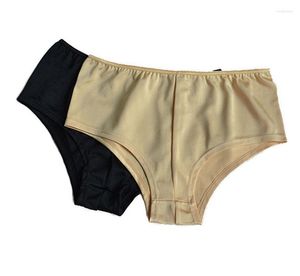 Onderbroek mannen ondergoed mid-taist man mannelijk slipje gladde zakken kleine slips sexy goud