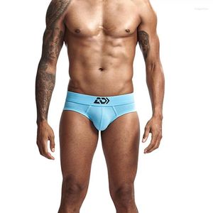 Sous-vêtements hommes sous-vêtements sexy slips respirant hommes slip cuecas culotte masculine U poche convexe bikini