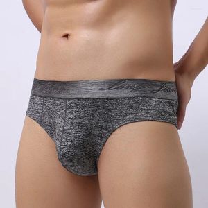 Calzoncillos para hombre, ropa interior sexi, cintura media, bolsa convexa en U, calzoncillos de marca, bragas masculinas Cueca, bragas para hombre Gay