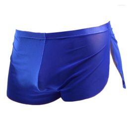 Slips Hommes Sous-Vêtements Slim Shorts Slip Doux Respirant Mâle Strings Sexy Boxer Érotique String Sexe Plus La Taille Haute Qualité Brief Gymnases Pantalon