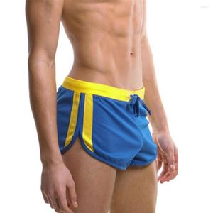 Men de caisse Men de sous-vêtements Swear Trunks Pant short de natation adaptée à la peau