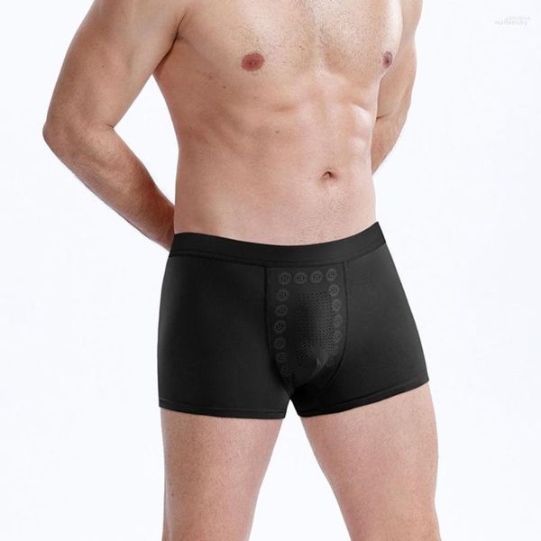 Calzoncillos Ropa interior para hombres Pantalones cortos de algodón finos de moda Bragas Calzoncillos de costura fina Ropa diaria suave