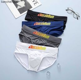 Onderbroek mannen ondergoed onderbroek merkontwerper Driehoekbroeken lage toename capsulaire elasticiteit lichaamstas knuffelen comfortabele briefs slip w0412