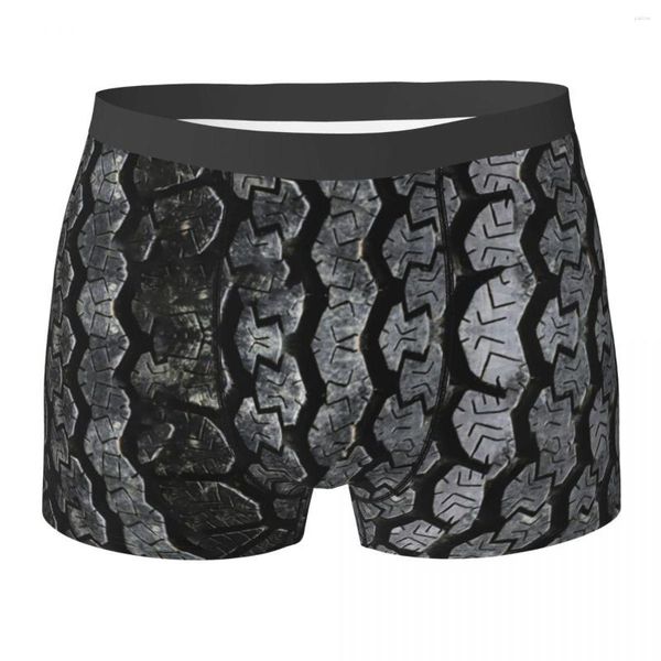 Men de sous-pants Men Vintage Tire Trette sous-vêtements Sous-vêtements Humour Boxer Shorts Homme Soft Plus Size