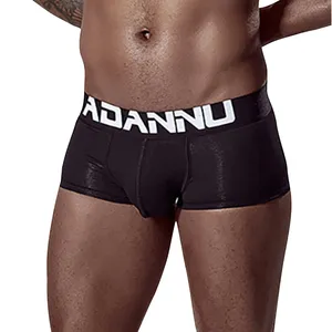 Sous-pants boxers pour hommes respirants lettres masculines imprimé knickers mineurs à tête bulbre sexy hombre bulge culotte homme vêtements homme
