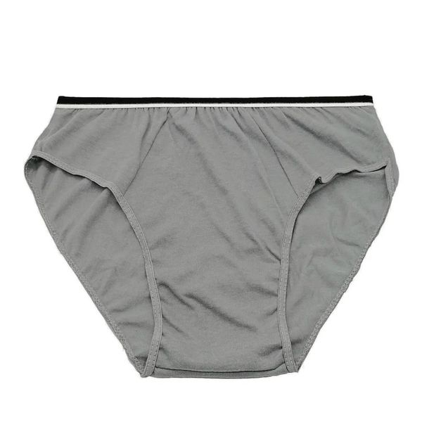 Sous-pants pour hommes coton coton sous-vêtements jetés culpts de voyage Handy Briefs pour le fitness gris gris 10pcs 231019