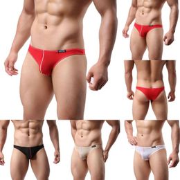 Caleçon Homme Sexy Big Bulge Pouch Boxer Short Doux Confort Maille Sous-Vêtements