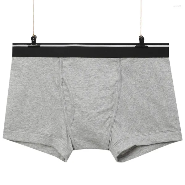 Sous-pants pour hommes sexy coupés coupés ouverts Hip Boxer convexe PAUGNE LOBILIT