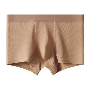 Sous-pants pour hommes shorts sexy convex pochettes sous-vêtements boxer slips u-poch modal trunks élastiques sleep bottoms coffre