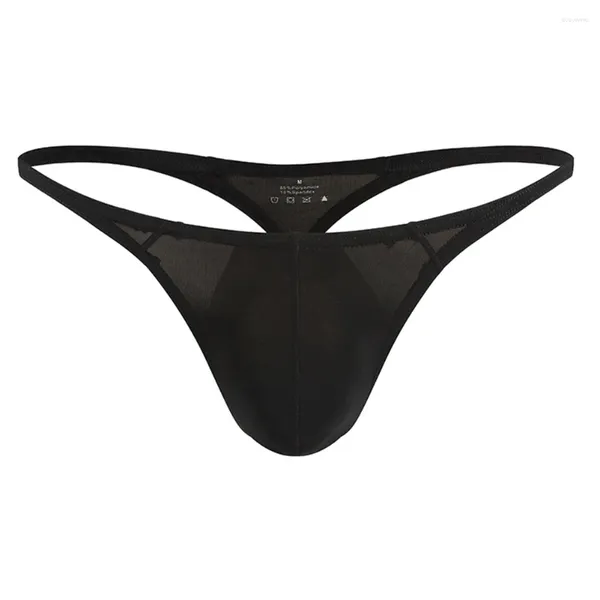 Calzoncillos para hombre sexy ropa interior bulto bolsas g-string bragas tanga invisible t-back polla grande hombres gay resúmenes lencería porno