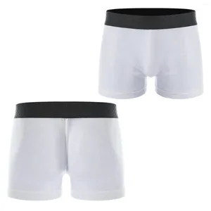 Onderbroeken Heren glanzende rekbare boxershort Doorzichtige shorts Laagbouw elastische tailleband ondergoed