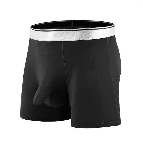 Caleçons pour hommes doux et respirants Boyshort garçons sous-vêtements de sport boxeurs de séparation. Pour hommes