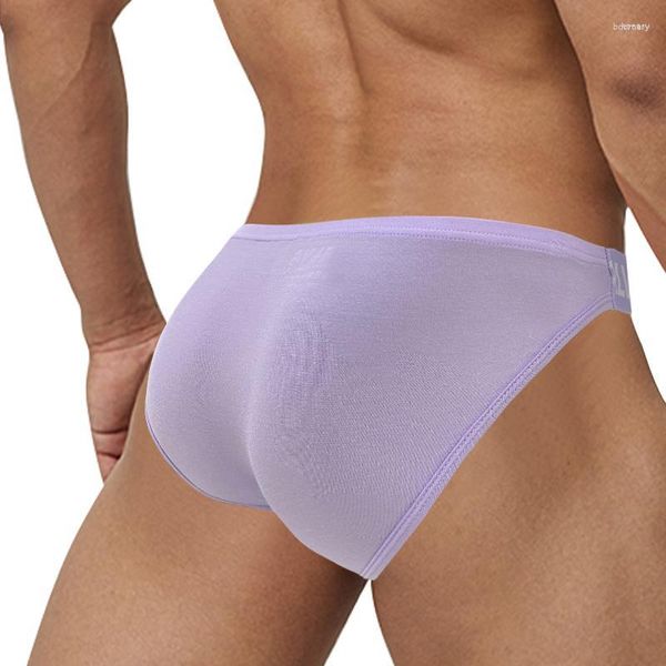 Sous-vêtements hommes sous-vêtements slips U convexe hommes Bikini Sexy Modal Gay culotte confortable pénis poche Slip Hombre Cuecas goutte