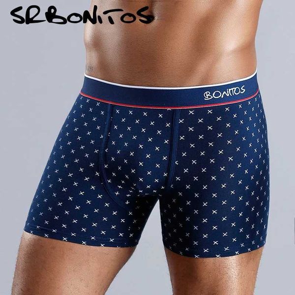 Sous--vêtements Mens Mens Boxing Shorts Coton Q240430