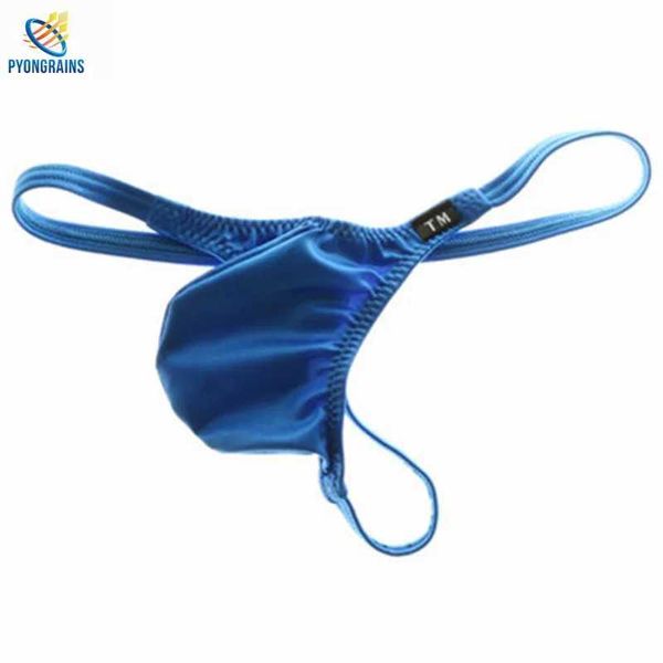 Men de sous-vêtements Mens Underwear Thong Mens Fashion Super Sexy Athlete Trap Nylon et G-String S M L XL XXL Q240506