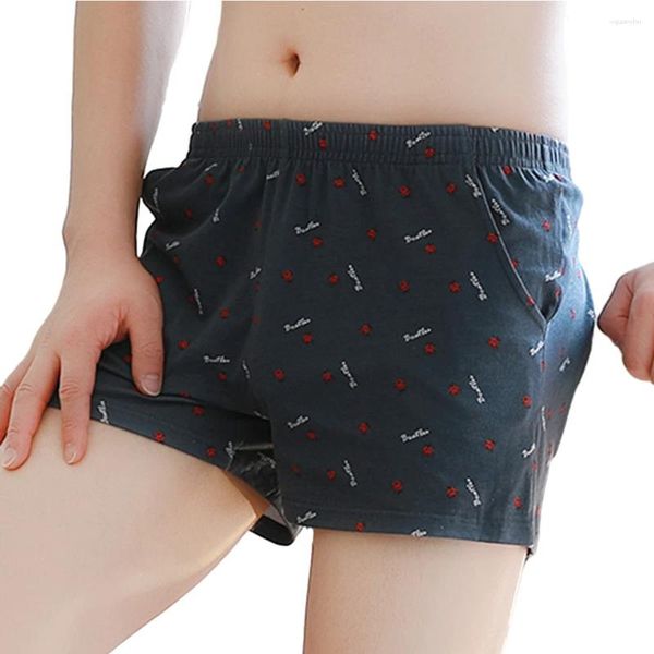 Calzoncillos Ropa interior para hombre Todas las estaciones Casual Cómodo Algodón Diario Alta calidad Hogar Tamaño grande Suelto