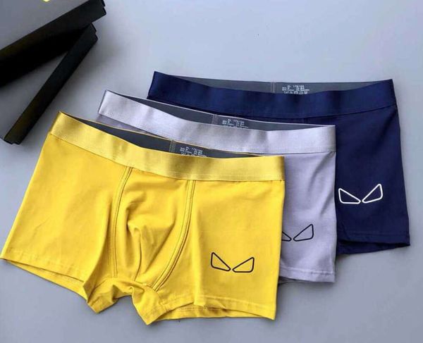 Sous-vêtements Hommes Sous-vêtements Designer Sous-vêtements courts Boxer Soie de glace Été Section ultra mince Populaire Short en vrac Tête de haute qualité