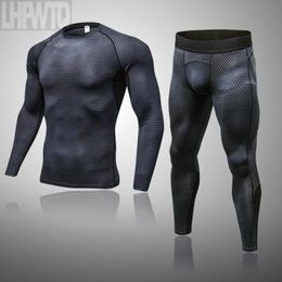 Calzoncillos nuevos puestos de ropa interior térmica de esquí para hombres de invierno