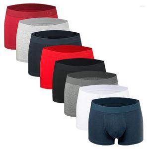 Caleçon Norcotton 3 pièces Pack bambou coton sous-vêtements pour hommes boxeurs antibactériens Shorts couleur unie classique pour homme