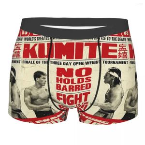 Onderbroek Nieuwigheid Boxershorts Slipje Mannen Bloodsport Movie Poster Jean Claude Van Damme Ondergoed Zacht Voor Mannelijke S-XXL