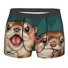 Sous-vêtements Otter Pet Lover Nice BuPoster Coton Culotte Sous-vêtements pour hommes Ventiler Shorts Boxer Briefs