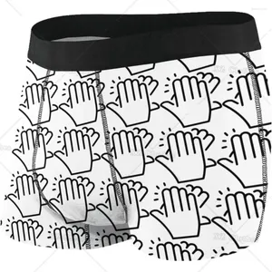 Onderbroek Palm Applaud heren grappig ondergoed boxershorts lichte elasticiteit mannelijke shorts nieuwigheid stijlvol cadeau voor mannen jongens