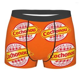 Onderbroek Pig Cochonou Logo Men Boxer -briefs zeer ademende topkwaliteit Afdruk shorts Verjaardagscadeaus