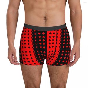 Unterhosen Pokerkarten Unterwäsche Keulen Pik Herzen Männliche Boxershorts Lustige Shorts Zoll Übergroße Höschen