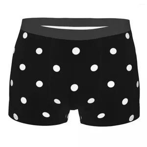 Caleçons à pois culottes en coton sous-vêtements pour hommes shorts confortables caleçons boxeurs