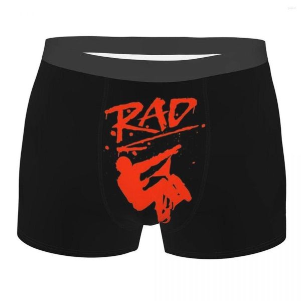 Calzoncillos RAD Graffiti Rediseño con Radical BMX Bike Racing Homme Bragas Ropa interior masculina Ventilar